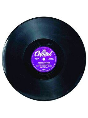 Joe Fingers Carr Rootee Tootee 78 RPM 10 Inch Shellac Record Capitol 1074 VG+